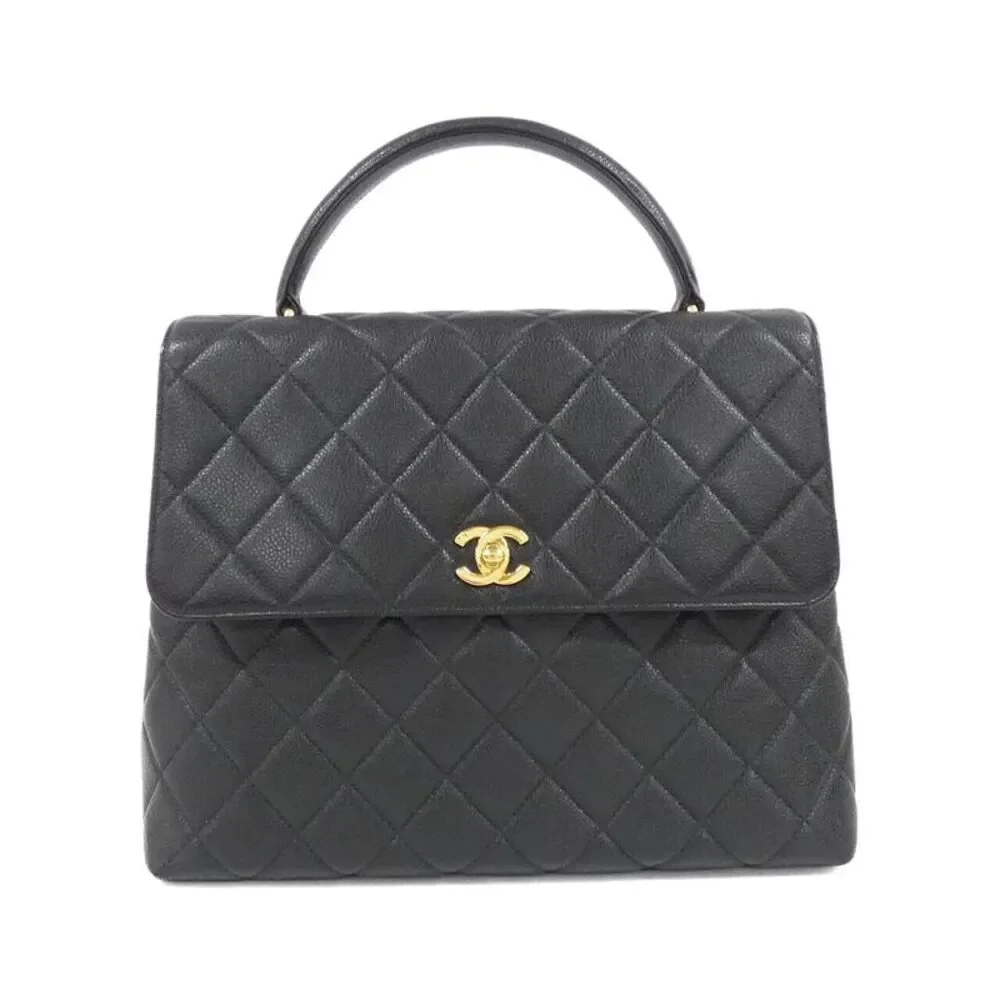 Chanel Grained Calfskin Handbag